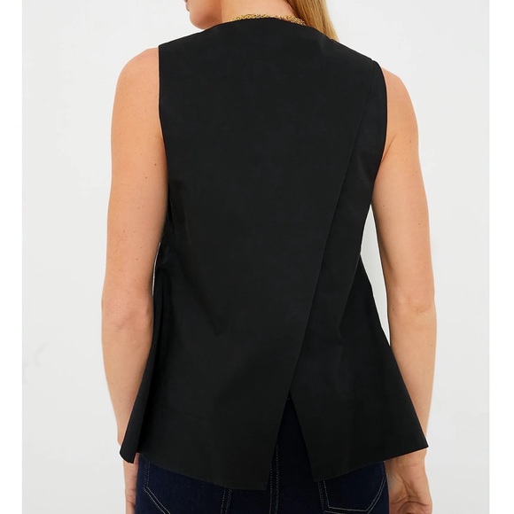 POMANDER PLACE Black Structured Lana Top - Picture 4 of 10
